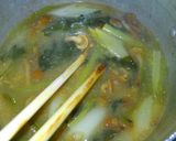 和食に＊なめこと小松菜と長ネギのお味噌汁作り方6写真