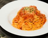 カニ缶のトマトクリームパスタ作り方7写真