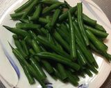 【超簡単】おつまみ♡いんげんのごま和え作り方1写真