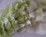 白菜や玉子なめらか中華スープ♡作り方1写真