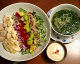 コブサラダ BBQチキンで作り方10写真