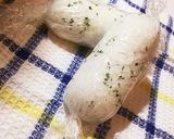 簡単☆ウインナーとパセリの洋風おにぎり作り方4写真