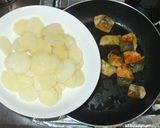 魚・鮭とじゃが芋の簡単カレー粉炒め物作り方8写真
