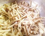 ごま香る♪牛蒡と豚肉・舞茸の簡単炒め煮♡作り方3写真