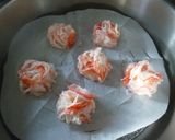 フワプリ食感♪烏賊と蟹カマの蒸し物②作り方4写真