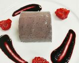 ブルーベリー風味のチョコレートムース作り方5写真