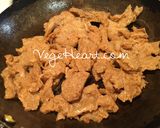 大豆ミートの牛丼♪オリエンタルビーガン作り方4写真