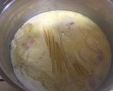◎コーンポタージュでクリームパスタ作り方5写真