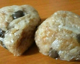 ダシ要らず☆梅と鮭・しめじの炊き込みご飯作り方5写真