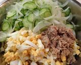 野菜たっぷりマカロニサラダ作り方4写真