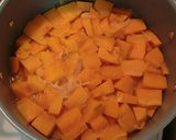 かぼちゃと豆乳のポタージュ♪作り方7写真