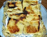納豆チーズの油揚げ焼き☆作り方4写真