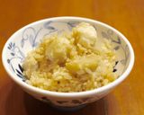 里芋の炊き込みごはんおにぎり作り方3写真
