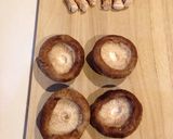 ●しいたけのつくね肉詰め風＊ごはん詰め●作り方1写真