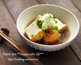厚揚げを使うと楽ちん！揚げ出し豆腐風作り方7写真