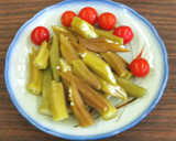 農家のお母さん直伝！オクラのピクルス作り方4写真