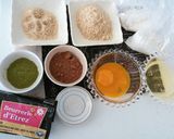 栗くりパウンド、モリンガ＆ココア味♪作り方1写真