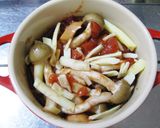 レンジde簡単卵のココット＊トマトソース作り方3写真