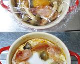 レンジde簡単卵のココット＊トマトソース作り方5写真