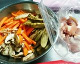 マンナンごはんでも美味しい★鶏ごぼう飯作り方1写真
