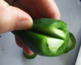 お弁当に簡単！ピーマンの彩り詰め作り方1写真