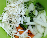 簡単うま！炊飯器で野菜たっぷり中華おじや作り方1写真