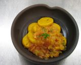 かぼちゃの米粉ニョッキ（トマトソース味）作り方7写真