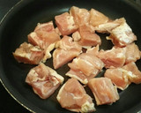 簡単おつまみ♪鶏肉と白菜のマスタード蒸し作り方3写真