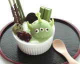 リトルグリーンメン抹茶パフェ作り方7写真