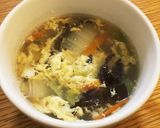 【スープ *汁物】白菜のかき玉スープ作り方6写真