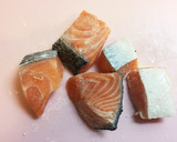味噌と豆乳で作る鮭ときのこの和風シチュー作り方1写真