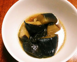 超簡単＆美味しい 冷凍茄子のソバつゆ煮作り方2写真