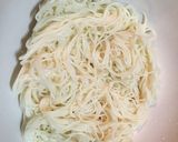 残ったそうめんで 遊食風♡そうめんピザ作り方1写真