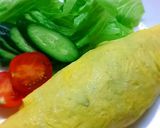 野菜とひき肉入り♪我が家のオムレツ作り方8写真