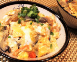 リメイク★節約【ふわふわ揚げ玉の玉子丼】作り方14写真