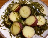 さつま芋切り昆布煮。作り方6写真