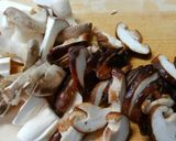 ご飯に♪かつおと椎茸とエリンギの生姜煮！作り方1写真