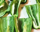 【主菜】簡単♡ピーマンの肉詰めチーズのせ作り方1写真