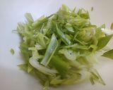 ねぎの塩昆布和え作り方1写真
