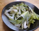 ねぎの塩昆布和え作り方3写真