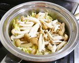 味付けは白だしのみ！しめじと白菜の煮物作り方2写真