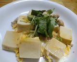 鶏肉と高野豆腐の卵とじ作り方4写真