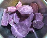 カボチャと紫芋のモザイクパイ作り方3写真