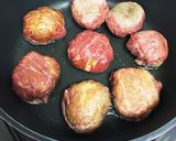 しゃぶしゃぶ用の牛肉で！肉巻きおにぎり作り方5写真