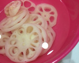 厚揚げとれんこんのこってりオイマヨ炒め♡作り方1写真
