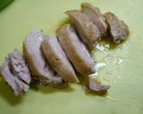 風邪予防！たっぷり葱と鶏肉のめんつゆ煮作り方4写真
