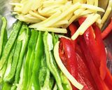 ビニール袋で☆簡単☆青椒肉絲作り方1写真