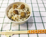 秋のごはん♪♪もちもちの栗ごはん作り方4写真