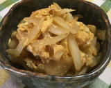 材料２つ簡単副菜☆玉ねぎと卵の油炒め♡作り方7写真