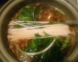 なめこの貝柱スープにゅうめん作り方5写真